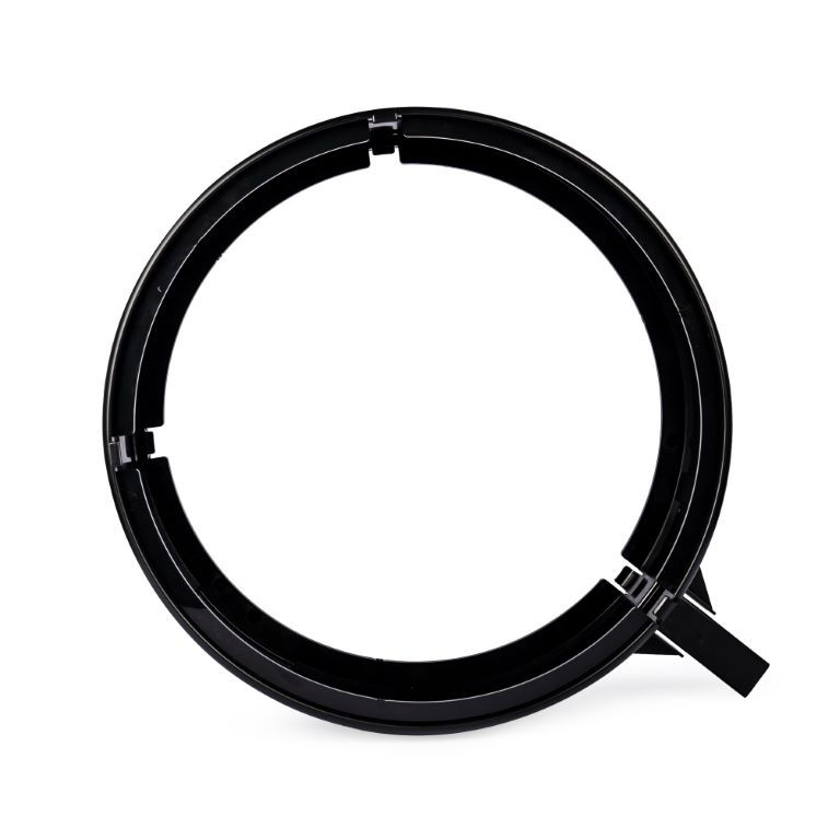 Display black with switch for LED